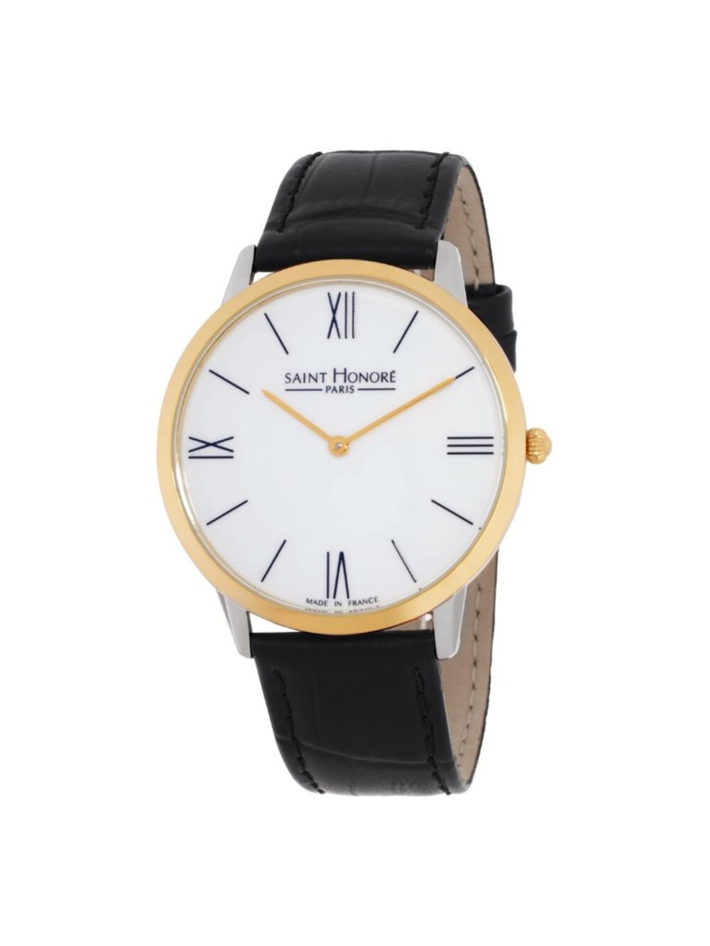 NWT Saint Honore Paris Wagram Quartz White Dial Men's Watch